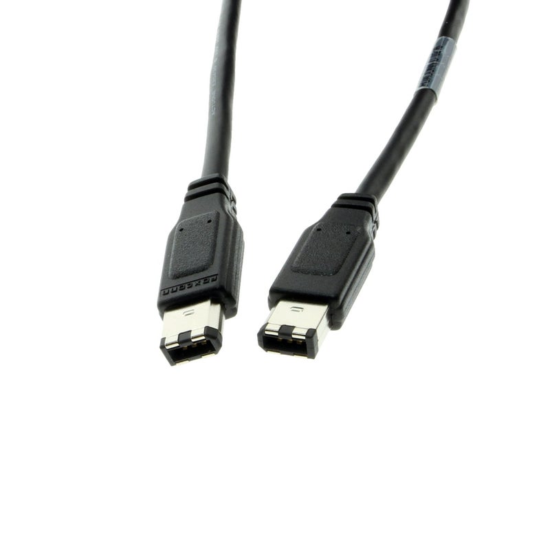 FireWire 400 Cable - 6ft - 6-Pin to 6-Pin DV Cable for Audio/Video Equipment, Camcorders, Legacy Devices